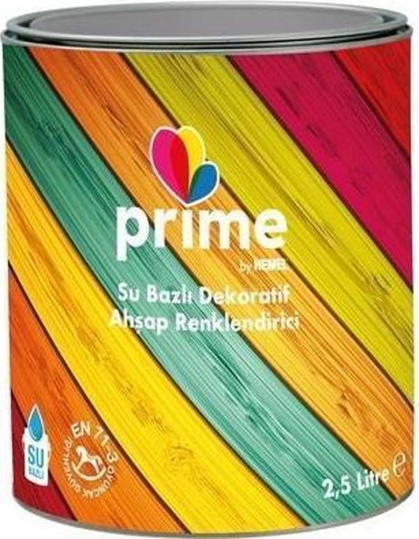 Hemel Prime Su Bazlı Dekoratif Ahşap Renklendirici 2,5lt Walnut - Image 1