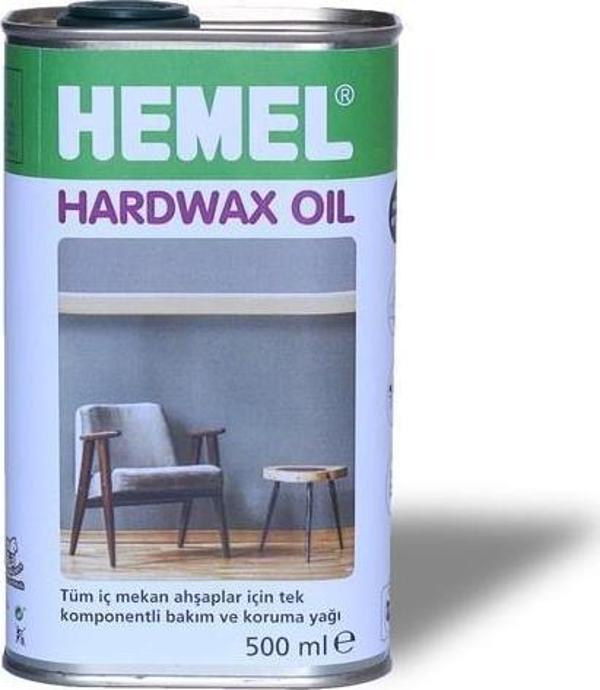 Hemel Hardwax Oil Bakım ve Koruma Yağı 500ml Chocolate - Image 1
