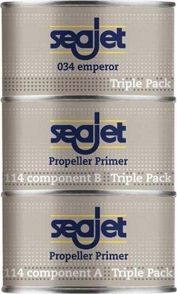 Seajet 114 Triple Pack Pervane Zehirli Boyası 500ml Beyaz - Image 1