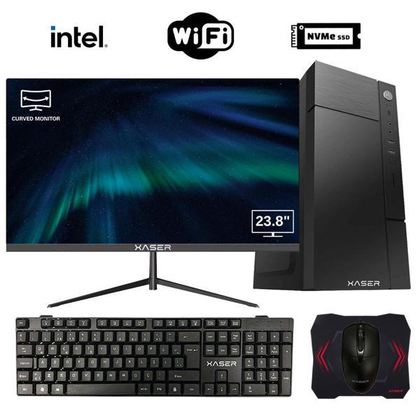 Xaser GX55 i5 4570 16GB Ram 256GB M.2 NVMe SSD 23.8" Monitör Masaüstü Ofis Bilgisayarı - Image 1