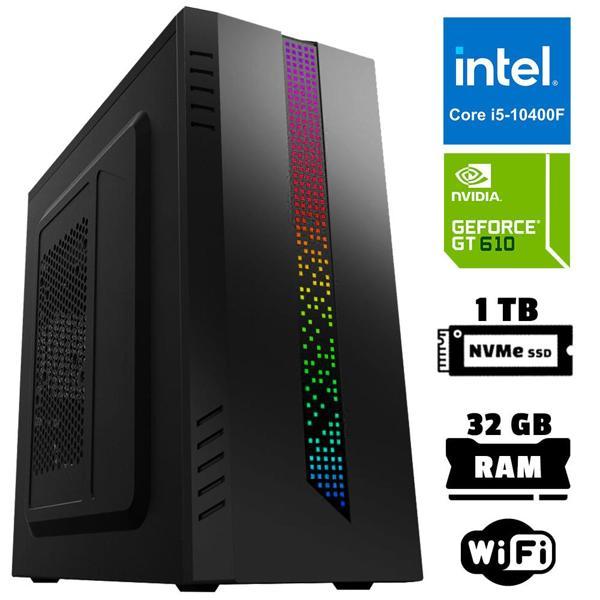 Xaser Xsr1049 i5 10400F 32GB Ram 1TB M.2 NVMe SSD 2GB GT610 Ekran Kartı Masaüstü Ofis Bilgisayarı - Image 1