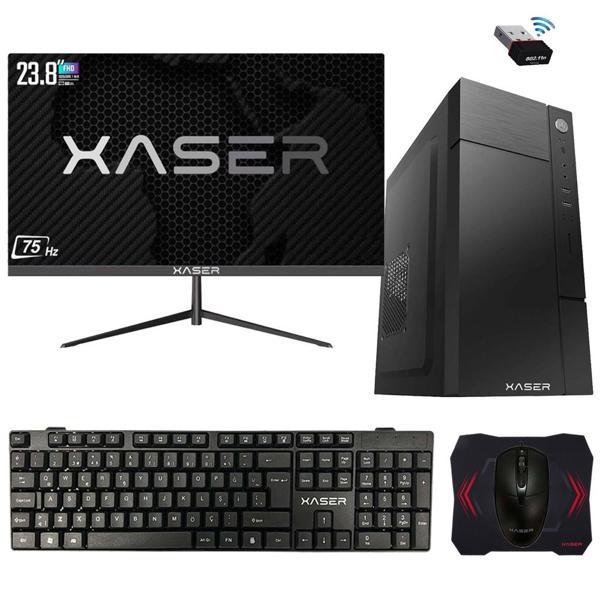 Xaser Xsr392 i5 650 8GB Ram 256GB SSD 23.8" Monitör Masaüstü Ofis Bilgisayarı - Image 1