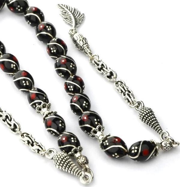 Beyzi Model Üçlü Çeşmi ve Mine İşleme Zaza Tespih - Image 1