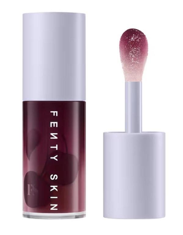 FENTY SKIN Fenty Treatz Black Cherry - Kuru Dudaklar için Jojoba Yağı İçeren Nemlendirici Dudak Yağı - Image 1