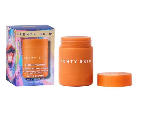 FENTY SKIN Plush Puddin'Salted Caramel  - Dolgunlaştırıcı ve onarıcı dudak maskesi 15 g - Image 1
