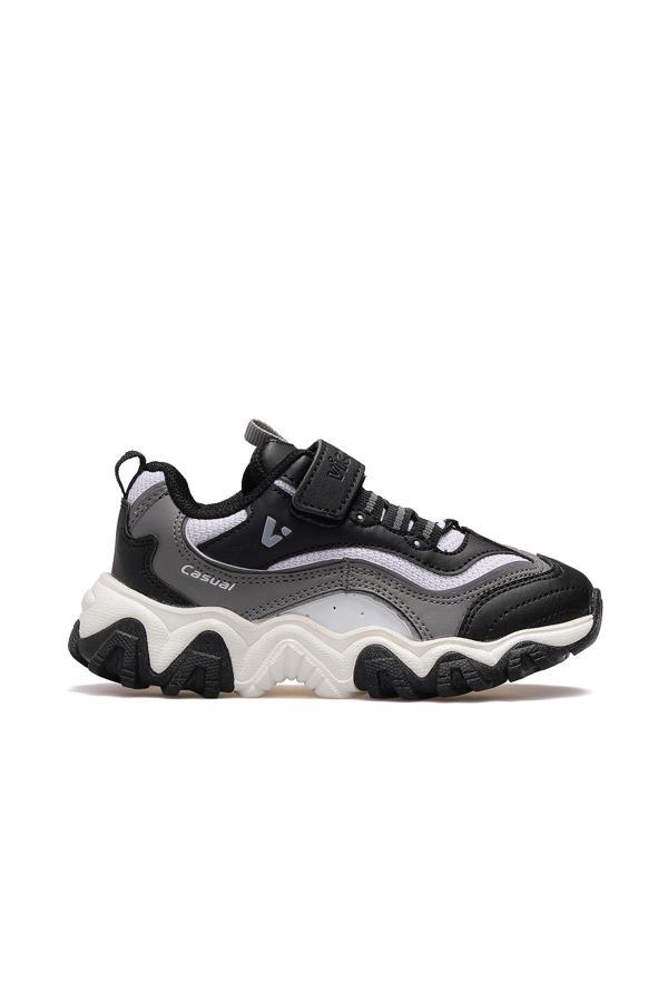 Pote Erkek Çocuk Günlük Sneaker Spor Ayakkabı 25k 346.244 Pe Siyah - Image 1