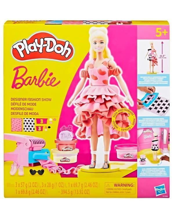 Play Doh Barbie Moda Defilesi Oyun Hamuru Seti G1356  - Image 1