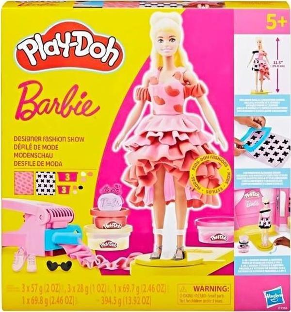 Play Doh Barbie Moda Defilesi Oyun Hamuru Seti G1356  - Image 1