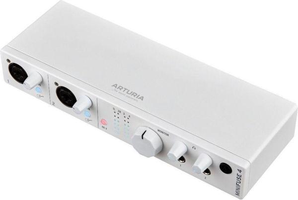 MiniFuse 4: Beyaz | 4-Giriş / 4-Çıkış, 24-bit 192 kHz, MIDI, USB-C taşınabilir ses kartı - Image 1