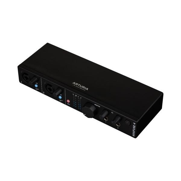 MiniFuse 4: Siyah | 4-Giriş / 4-Çıkış, 24-bit 192 kHz, MIDI, USB-C taşınabilir ses kartı - Image 1
