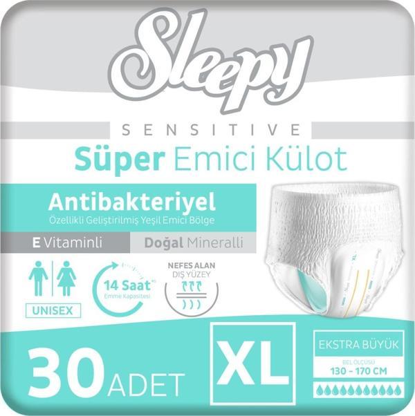 Sleepy Sensitive Antibakteriyel Emici Külot Xlarge 30 Adet - Image 1