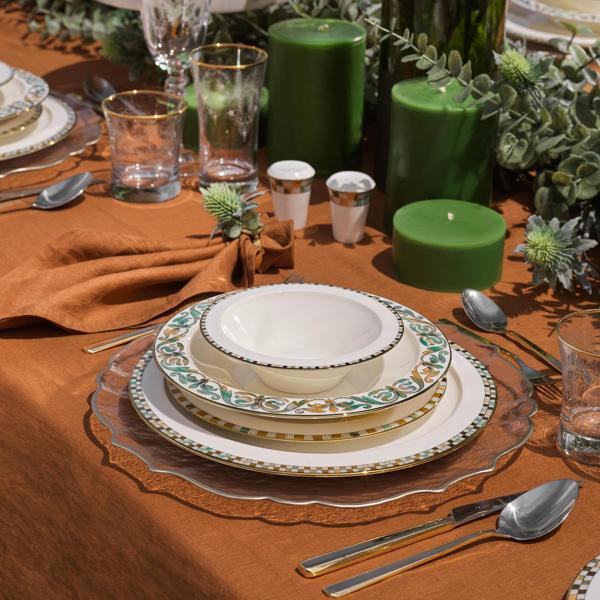 Schafer Tılsım Jade Yemek Takımı 60 Parça-Yeşil - Image 1