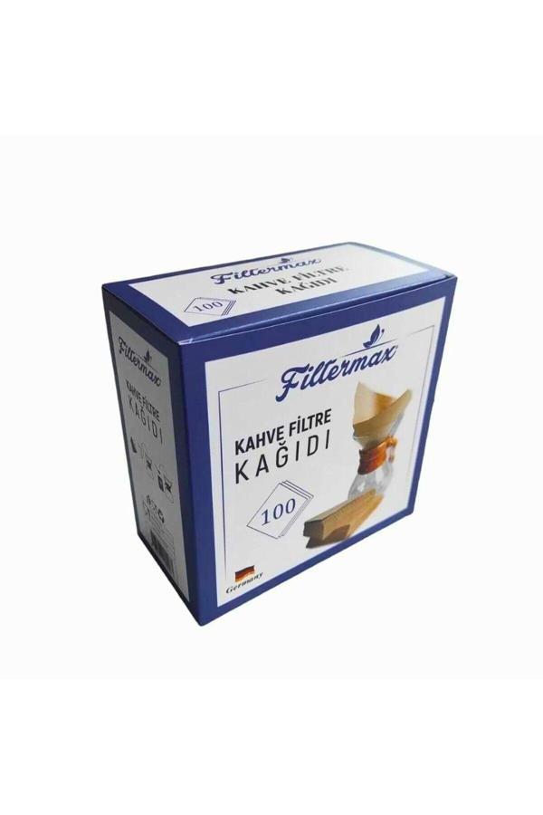 Vestron Chemex 5-8 Fincan Uyumlu Filtre Kağıdı 100 Adet Vcw - Image 1