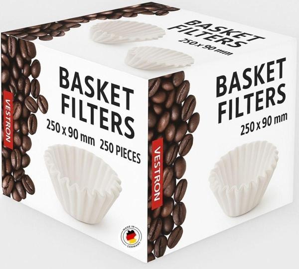 Vestron Filtre Kahve Kağıdı 90/250 Basket (1000 Adet) Vcw - Image 1