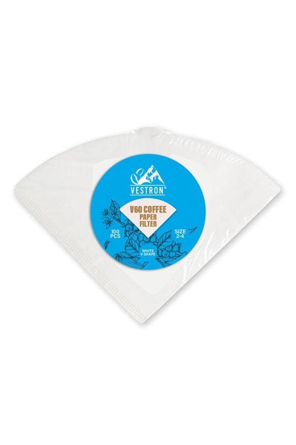 Vestron V60 Filtre Kağıdı 100 Adet Vcw - Image 1