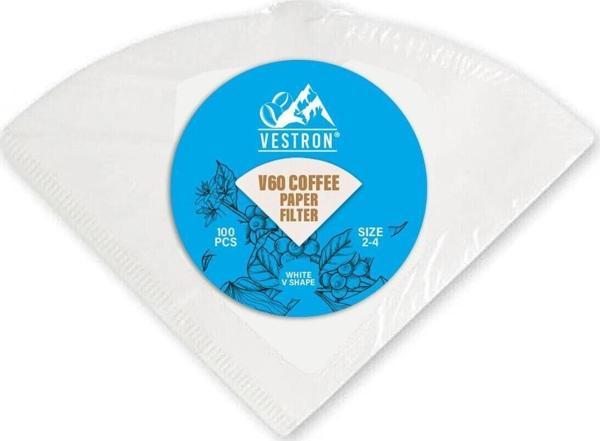 Vestron V60 Filtre Kağıdı 100 Adet Vcw - Image 1