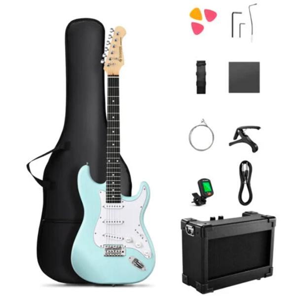 Donner DST-80 ST Elektro Gitar Seti (Surf Green) - Image 1