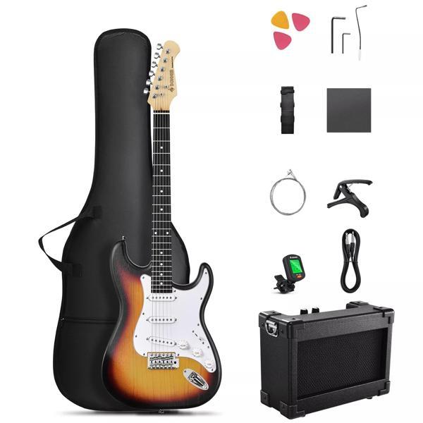Donner DST-80 ST Elektro Gitar Seti (Sunburst) - Image 1