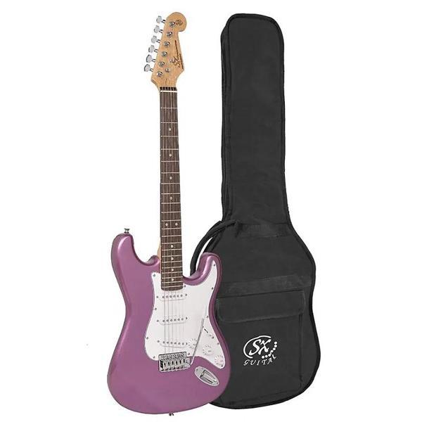 SX ED1-MPP Elektro Gitar (Metallic Purple) - Image 1