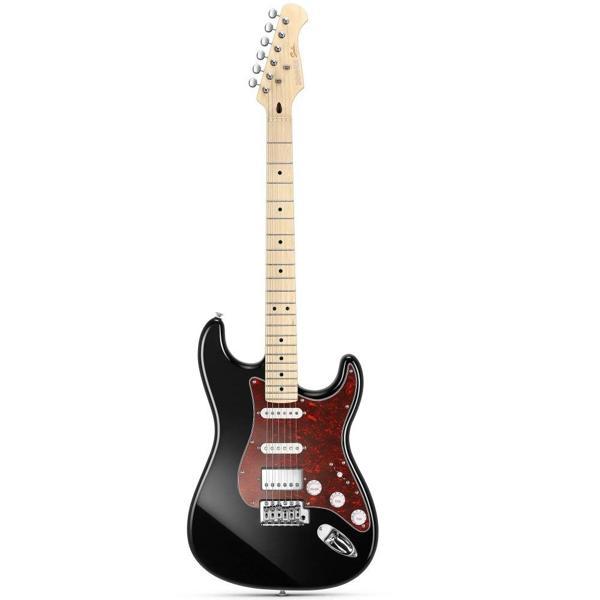 Donner DST-152B Elektro Gitar (Siyah) - Image 1