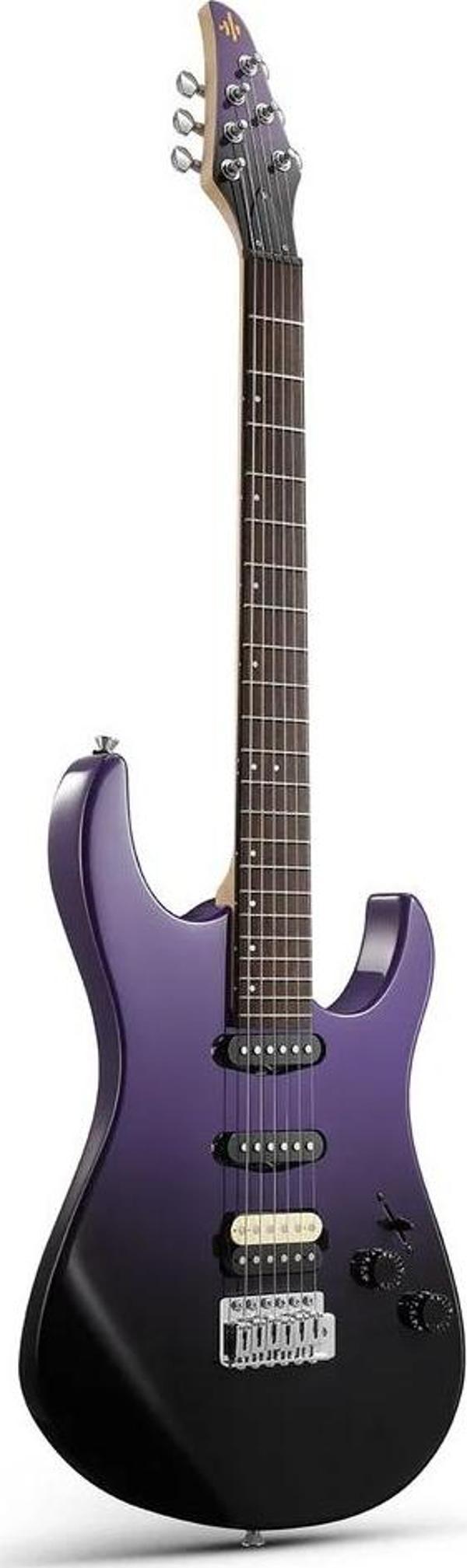 Donner DMT-66 Elektro Gitar (Midnight Purple Gradient) - Image 1
