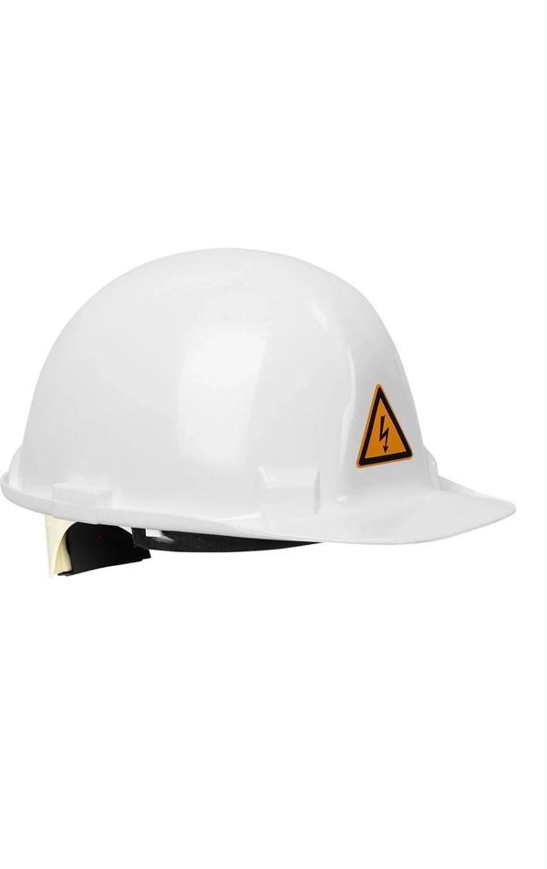 Elektrikçi Baret İş Güvenliği Kaskı 1560 Essafe Yerli - Image 1