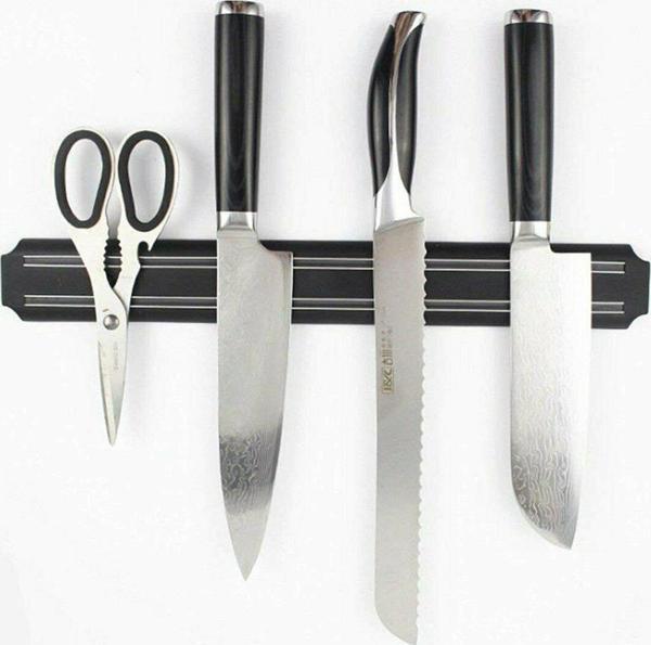 Mıknatıslı Paslanmaz Duvar Bıçak Askısı Standı 33 Cm Aparat (5060) - Image 1