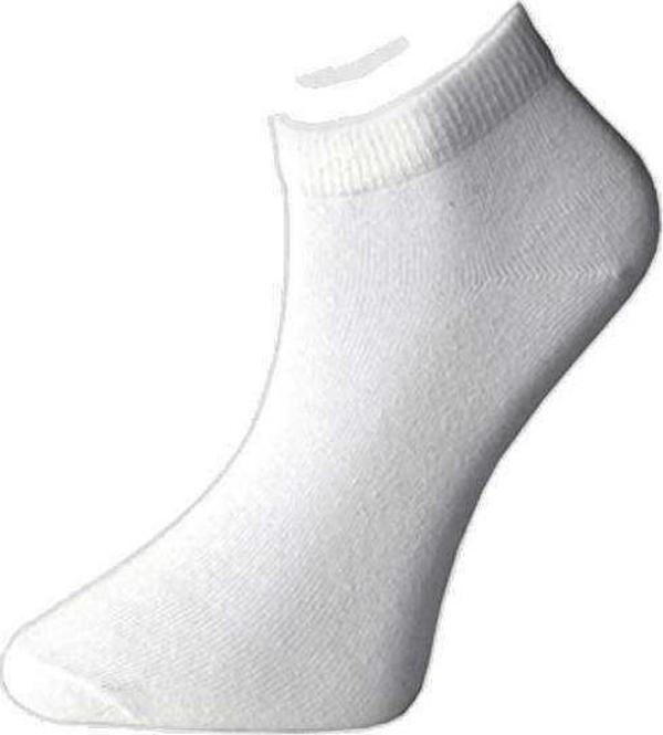 Beyaz Kadın Bilek Çorap 12 çift - Image 1