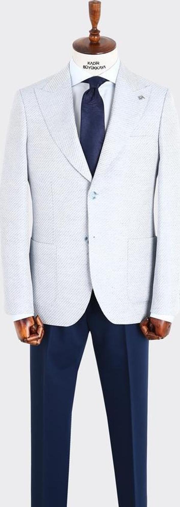 Kırlangıç Yaka Erkek Ceket-KAX5100S - Image 1