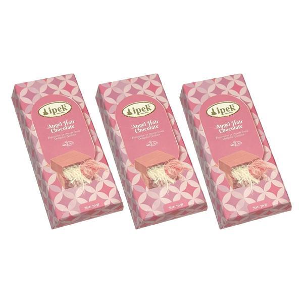 İpek Pişmaniye Angel Hair Chocolate 70 gr x 3 Adet - Image 1
