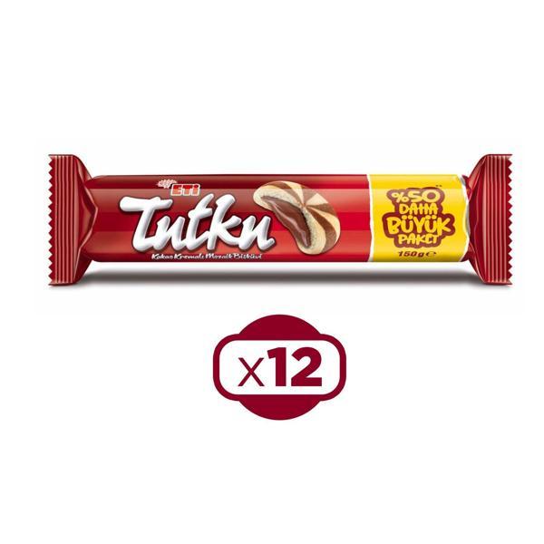 Eti Tutku Kakao Kremalı Mozaik Bisküvi 150 Gr x 12 Adet - Image 1