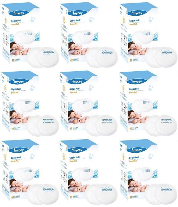 Mycey Göğüs Pedi (40 Lı) 360 Adet (9PK*40) - Image 1
