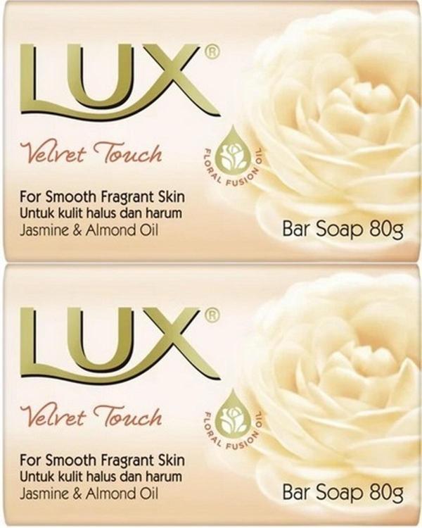 Lux Sabun 80GR Velvet Touch (Kadife Dokunuş) (2 Li Set) - Image 1