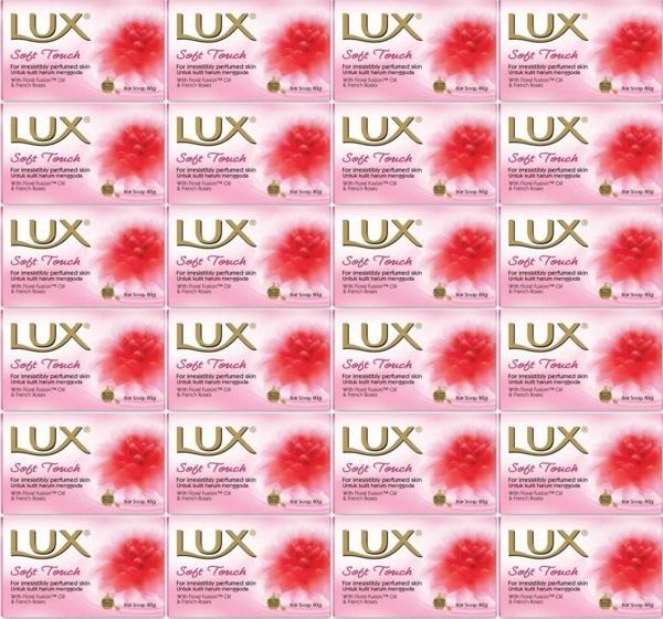 Lux Sabun 80GR Soft Touch (Yumuşak Dokunuş) (24 Lü Set) - Image 1