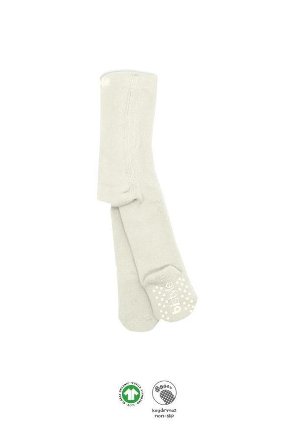 Nessiworld Bistyle Kaymaz Basic Külotlu Çorap 50501 Ekru - Image 1