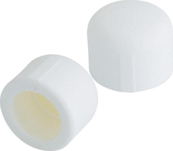 Mikasso Boru Kapama Başlığı Pprc 25 Mm Beyaz 50 Adet Gider Borusu - Image 1