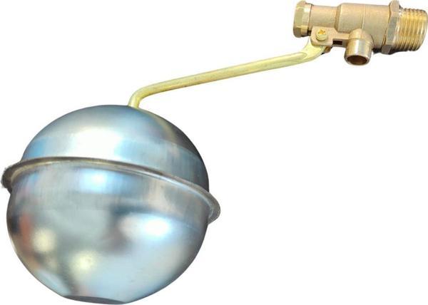 Dsa Şamandıra Flatör Krom Kısa Kol D.S.A. 1/2" (20 Mm) Antifrizli (Kapalı Devre) Sistem Için Şamandıra - Image 1