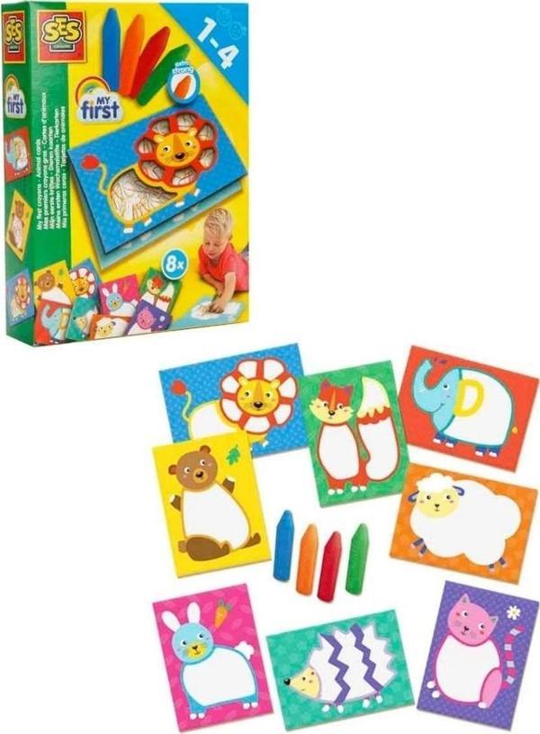 Nessiworld İlk Boyama Kalemlerim ve Hayvan Kartları - Image 1