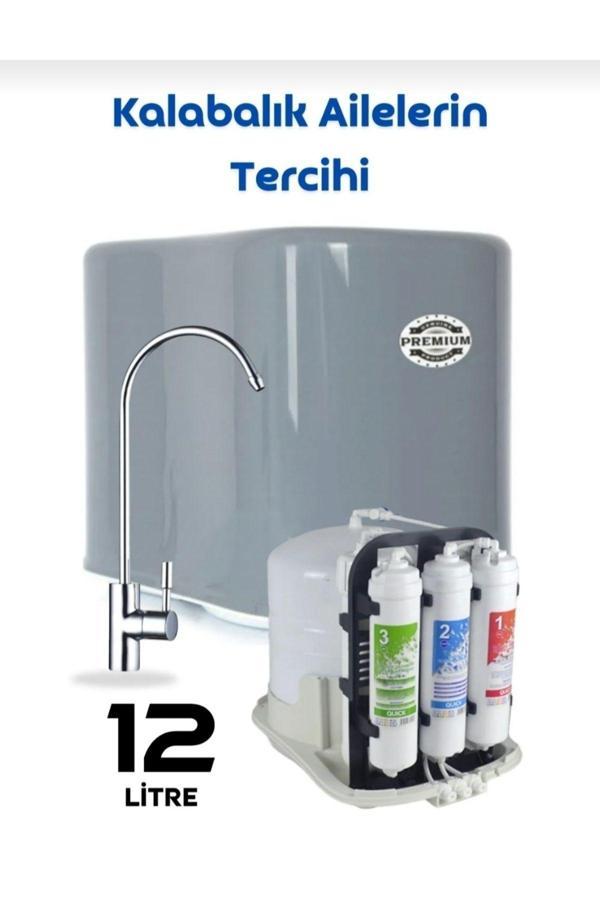 Premium Su Arıtma Cihazı 12 Litre Pompasız - Image 1