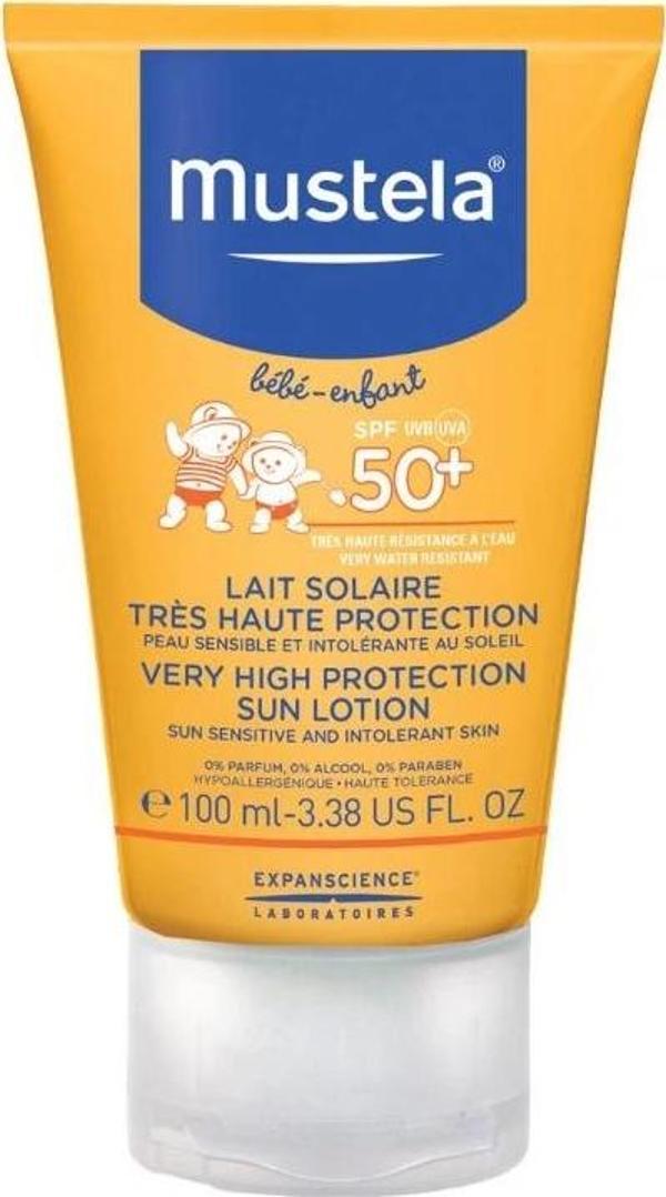 Nessiworld Mustela Very High Protection Güneş Losyonu 50 SPF 100 ml - Image 1