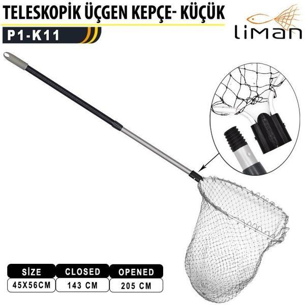 Liman Teleskopik Üçgen Kepçe Küçük - Image 1