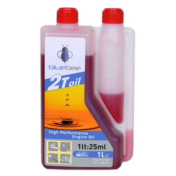 bluebee 2T 1ltx1ad Ölçekli İki Zamanlı Motor Yağı - Image 1