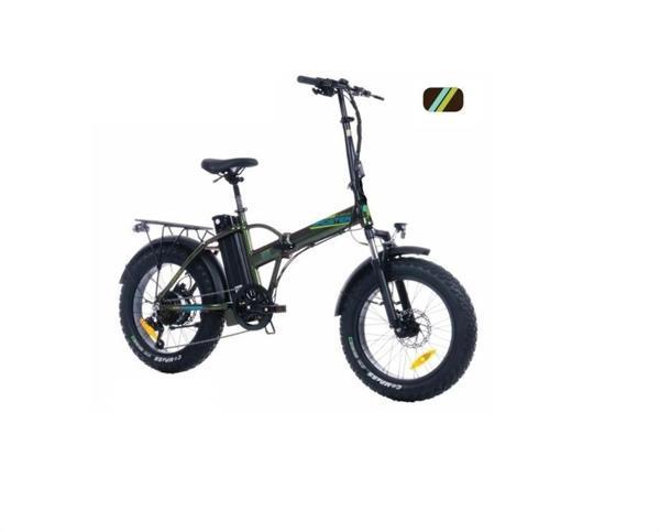 CORELLİ BROSTER VALCO FAT BIKE ELEKTRİKLİ KATLANIR BİSİKLET 42CM MD 20 JANT 7 VİTES METALİK KAHVE - Image 1