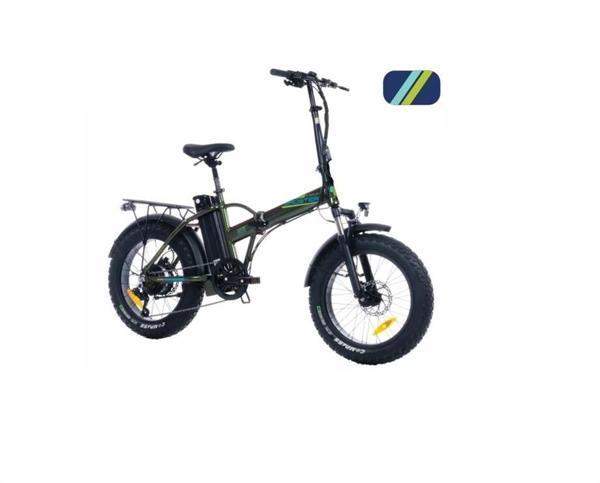 CORELLİ BROSTER VALCO FAT BIKE ELEKTRİKLİ KATLANIR BİSİKLET 42CM MD 20 JANT 7 VİTES METALİK MAVİ - Image 1