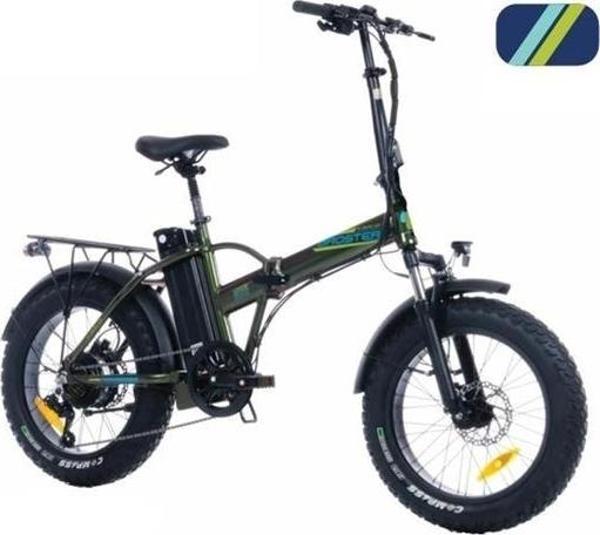 CORELLİ BROSTER VALCO FAT BIKE ELEKTRİKLİ KATLANIR BİSİKLET 42CM MD 20 JANT 7 VİTES METALİK MAVİ - Image 1
