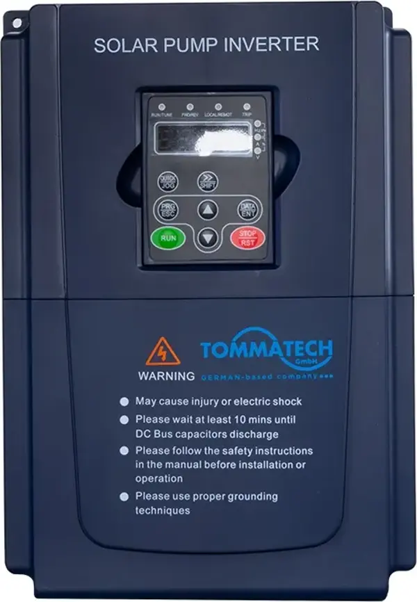 TommaTech 15 kW 1000VDC 3 Faz/380VAC Sulama Pompası İnverteri - Image 1