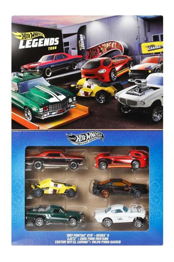Hot Wheels Efsane Temalı Çoklu Arabalar JBY78 - Image 1