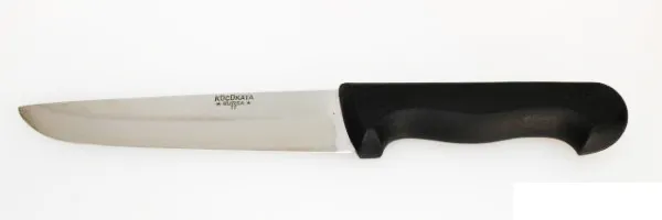 Bursa Kalın Küt Kasap Bıçağı No:3, 17 Cm - Plastik Sap - Image 1