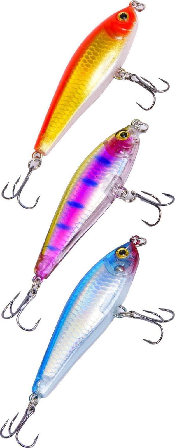 Exent 6 Kancalı 7,5 cm Rapala Sahte Yem -8,3 gr. (3 Adet) - Image 1