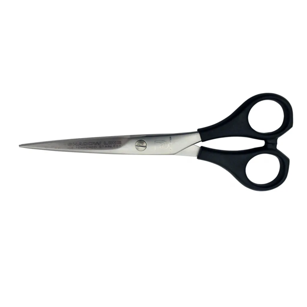 2217 M-525 Plastik Saplı Balık Sırtı Makas No: 6 İnç / 15,24 Cm - Paslanmaz Çelik - Image 1